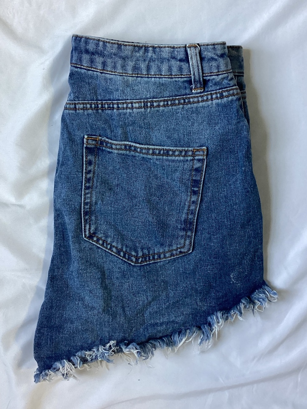 Wild Fable Ladies High Rise Cotton Denim Button Front Shorts Size 10